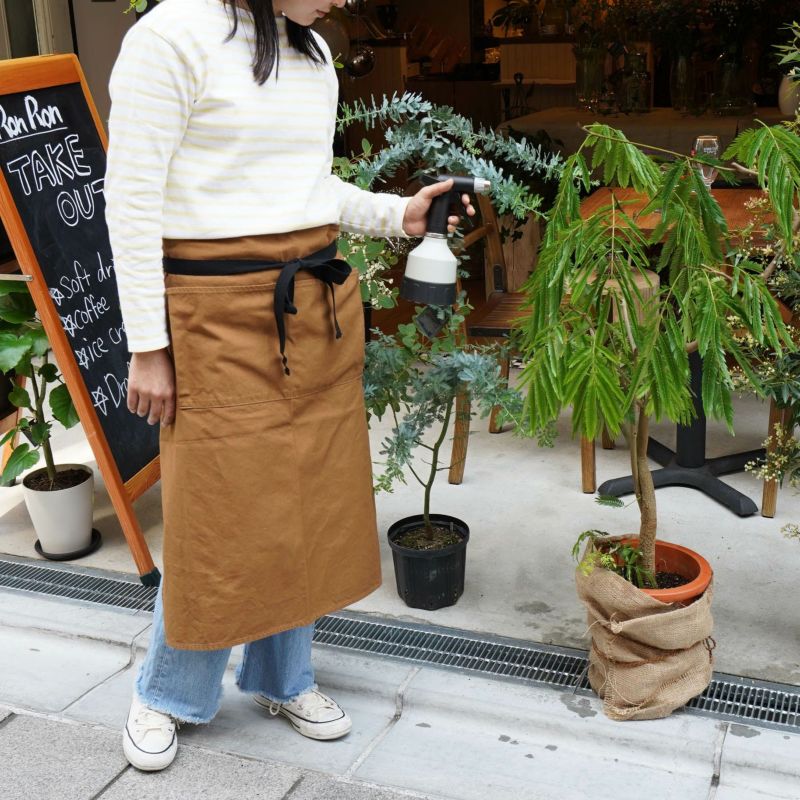 CAFE APRON / 9ozデニム カフェエプロン | evergreen works online store