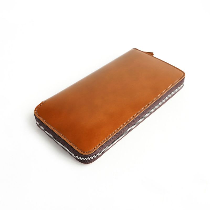 CORDOVAN ACC ROUND ZIP LONG WALLET ラウンドジップロングウォレット 