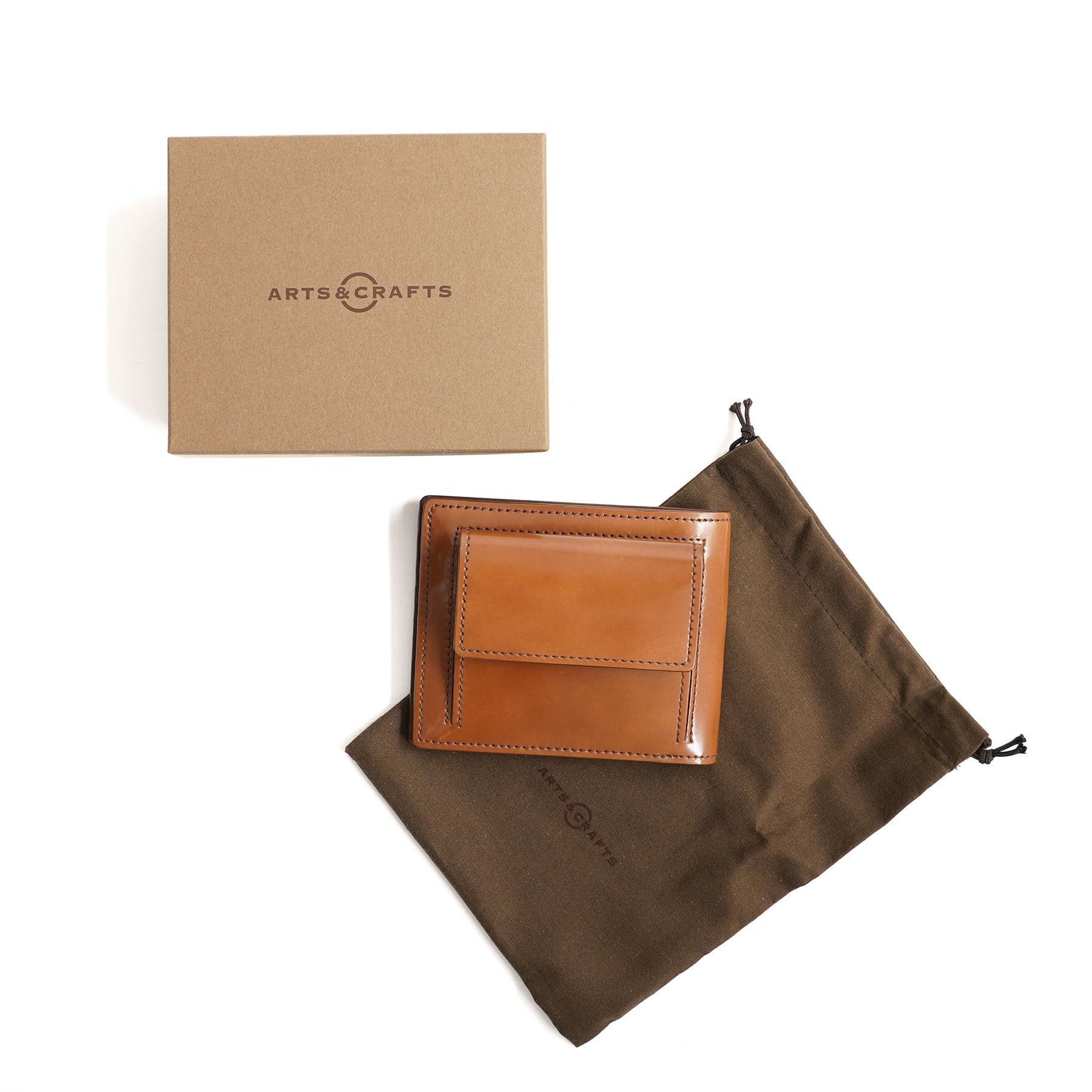CORDOVAN ACC BILLFOLD WALLET W COIN PURSE ビルフォールドウォレット