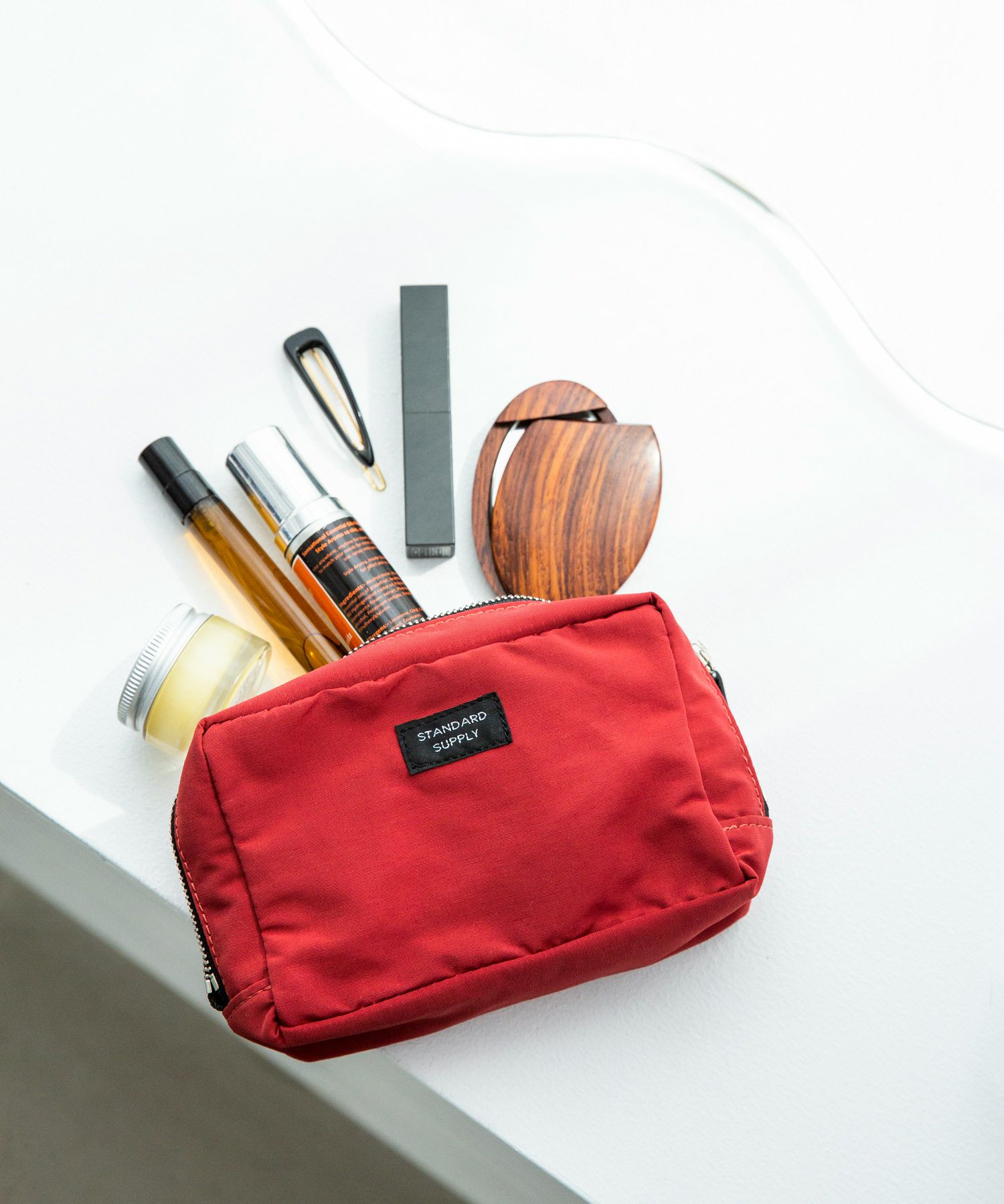 SIMPLICITY SQUARE POUCH M スクエアポーチM | evergreen works online  