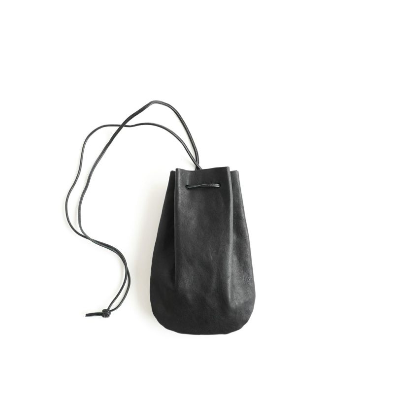 VEGETABLE HORSE LEATHER DROP SHAPE POUCH S ドロップシェイプポーチS