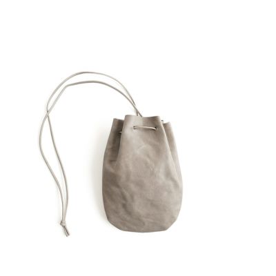 VEGETABLE HORSE LEATHER DROP SHAPE POUCH S ドロップシェイプポーチS | evergreen works  online store