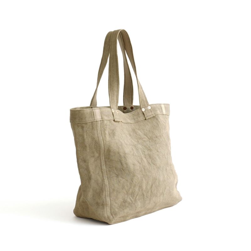 LINEN CANVAS TOTE M トートM | evergreen works online store