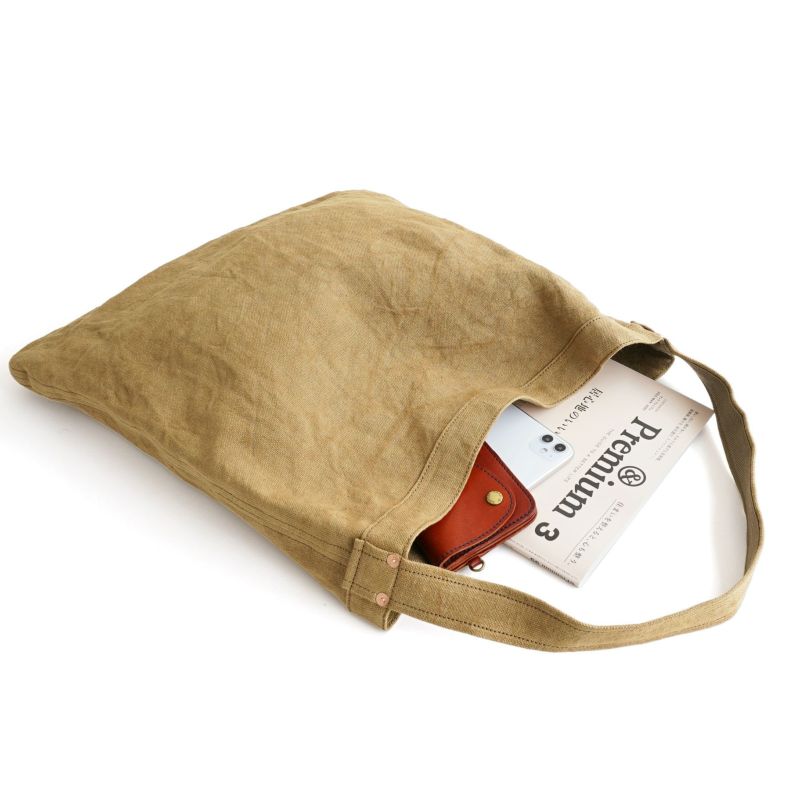 LINEN CANVAS ONE STRAP SHOULDER ワンストラップショルダー | evergreen works online store