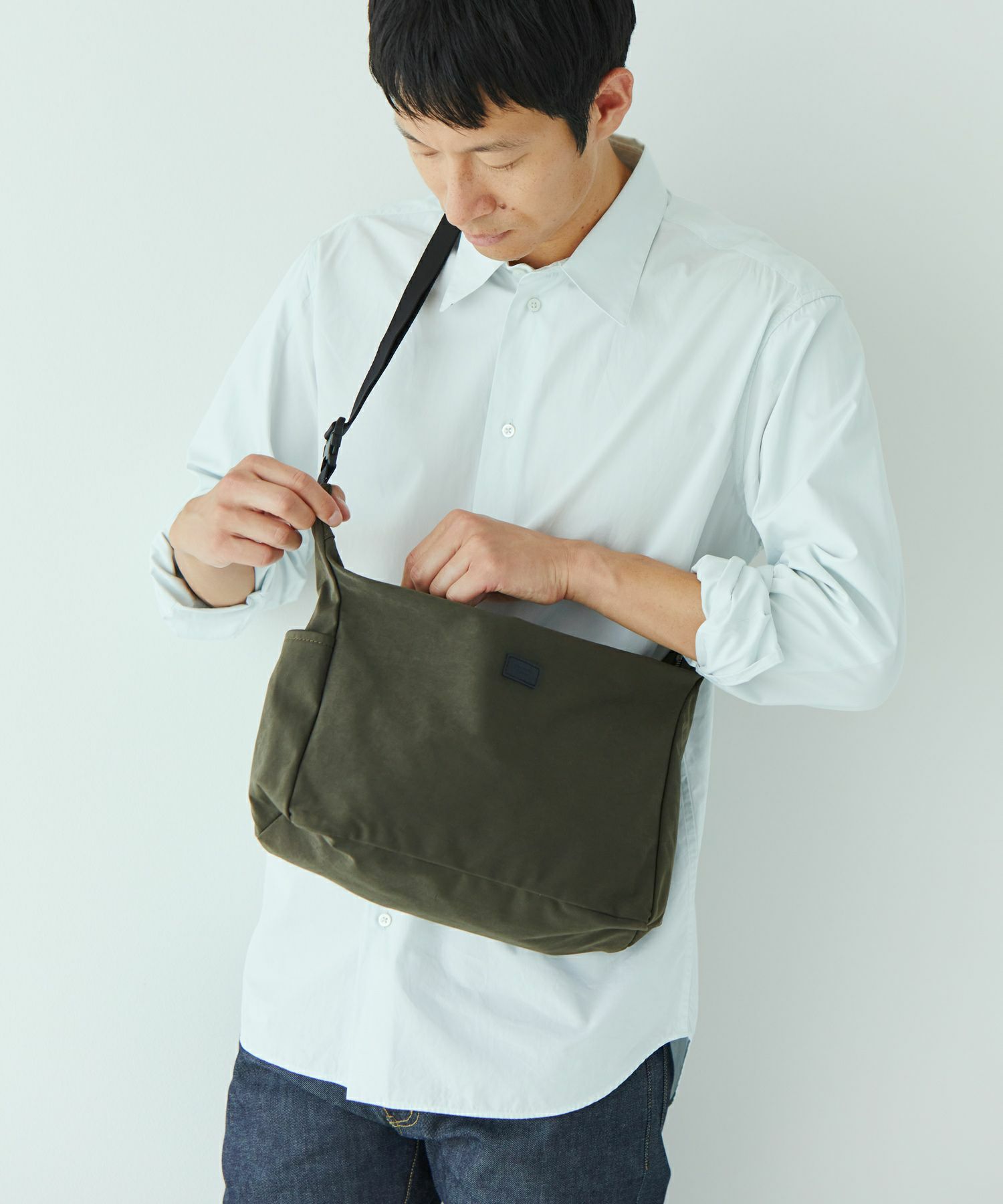 MIL CLOTH TRIANGLE SHOULDER トライアングルショルダー | evergreen