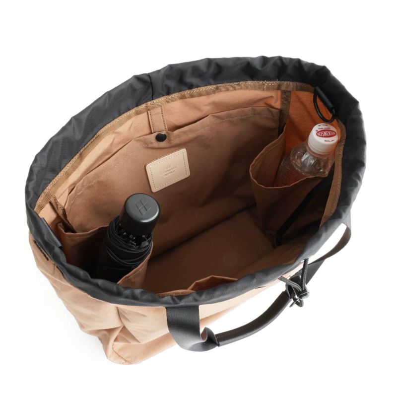 strum大きなリバーシブル2wayトートバッグ SIMPLICITY 2WAY DRAW STRING TOTE 2ウェイドローストリング