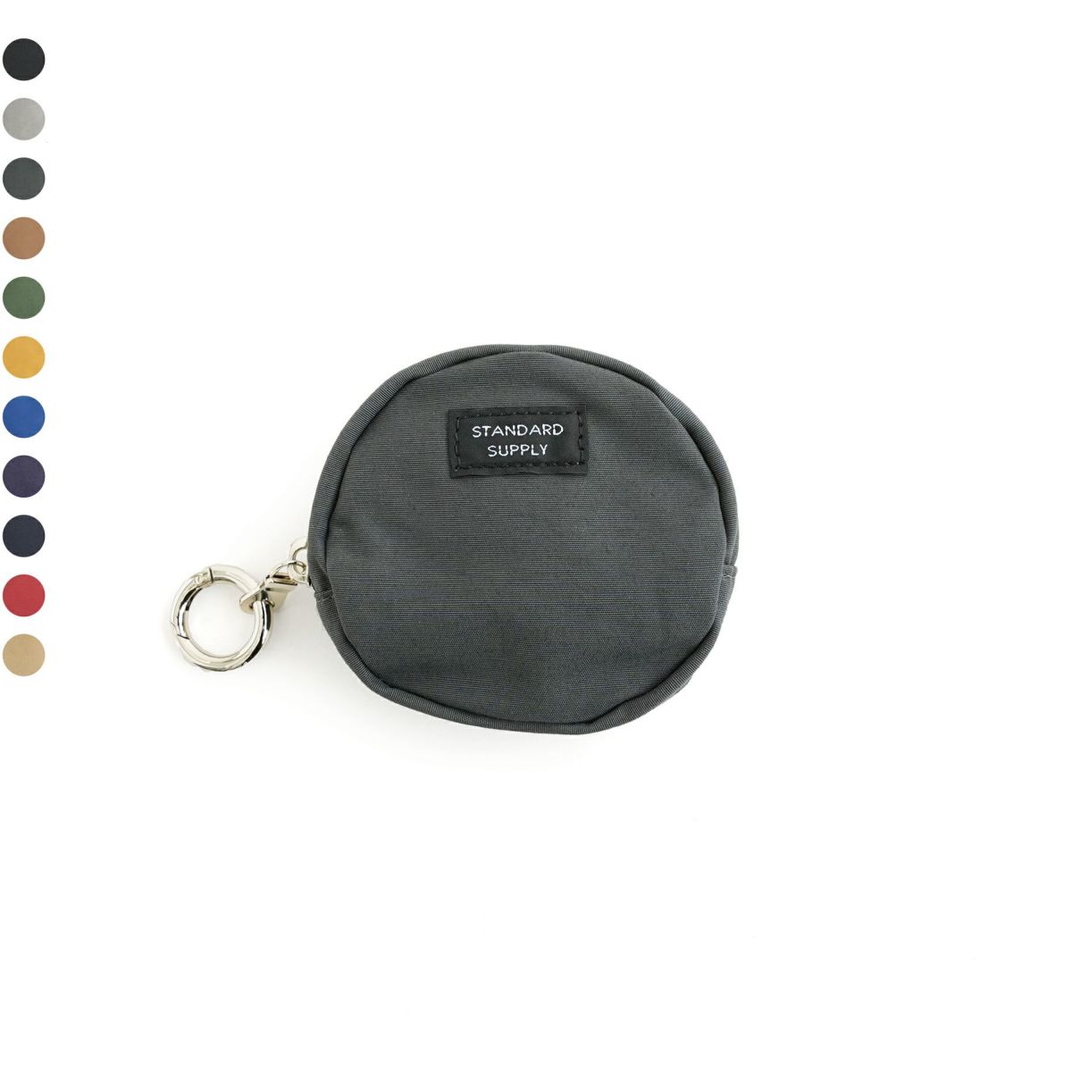 ROUND CHARM POUCH M / 11色展開