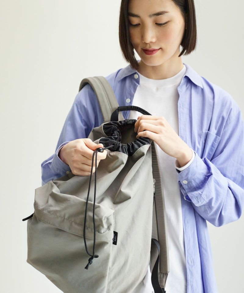 美品　スタンダードサプライ　リュック　黒 DRAW STRING PACK トートバッグ 2WAY DRAW STRING TOTE／STANDARD SUPPLY