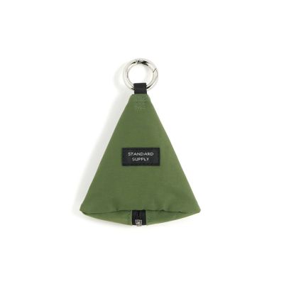 SIMPLICITY TRIANGLE CHARM POUCH トライアングルチャームポーチ | evergreen works online  store