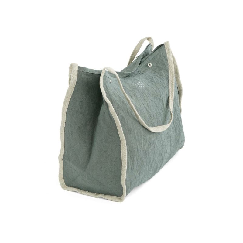 まよ─linokekenaリネントート□Semi-order 30%オフ］DAILY LINEN TOTE M トートM | evergreen works online