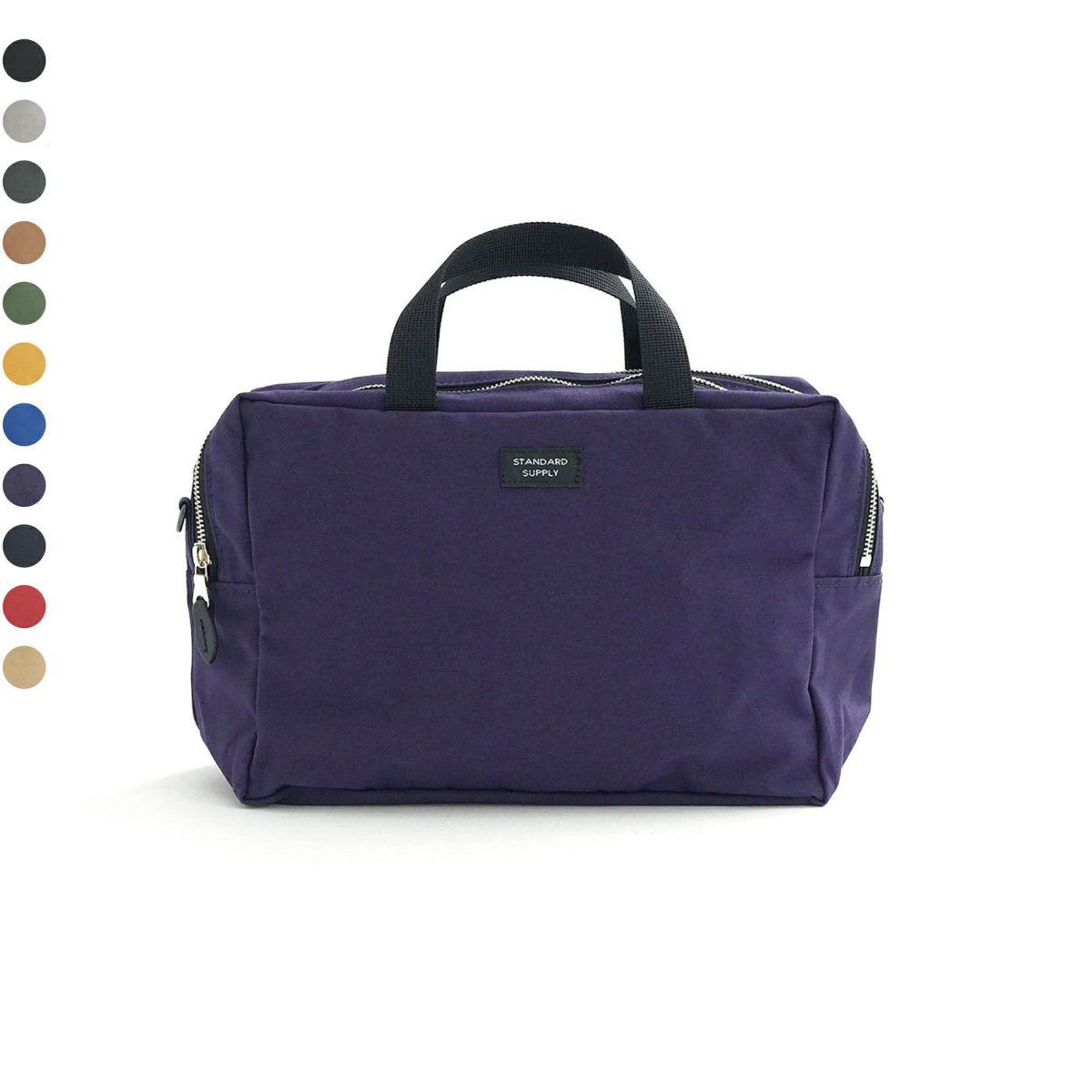 2R SQUARE POUCH L / 11色展開