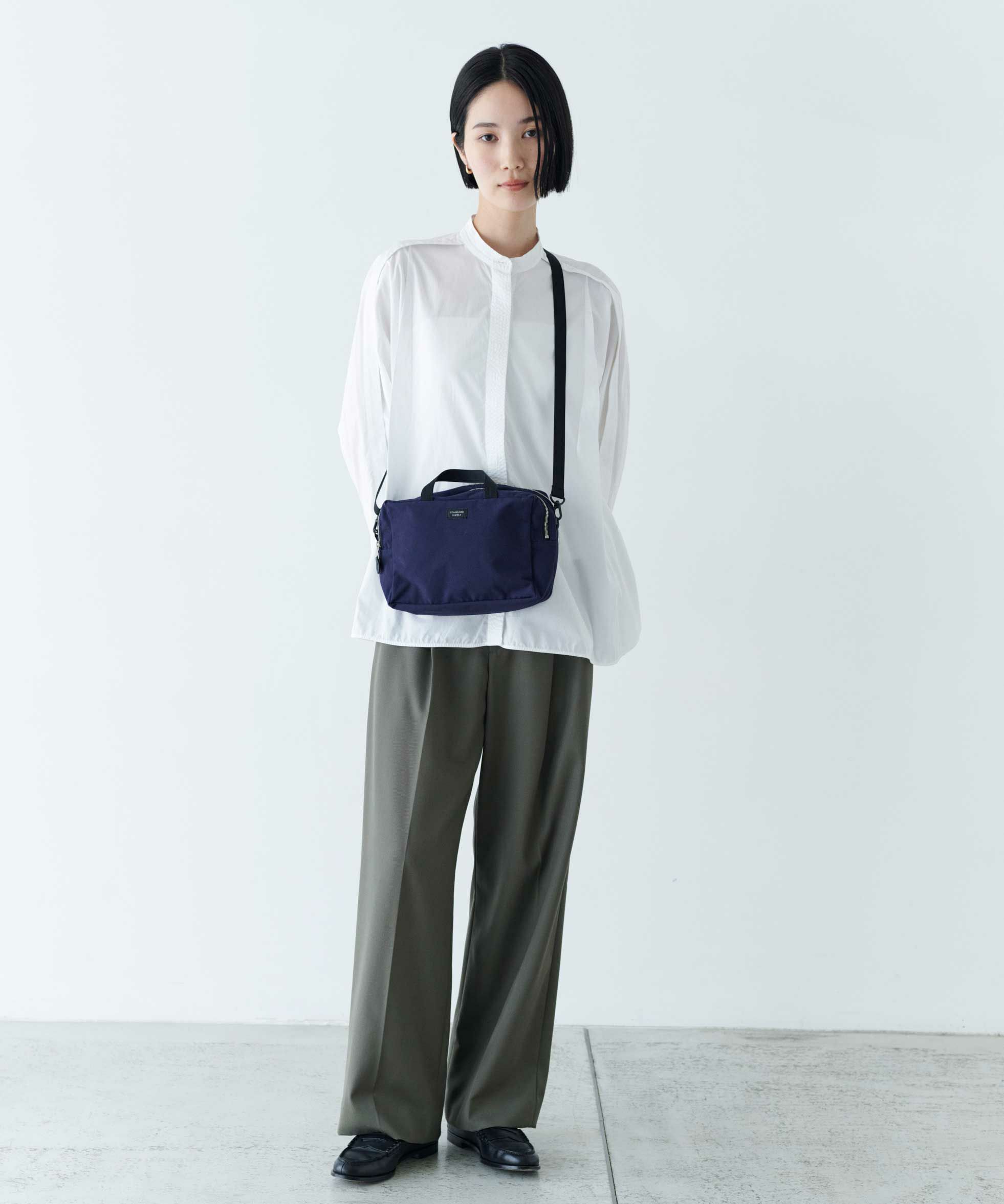 モデル身長：173cm /ショルダーストラップは別売りです。