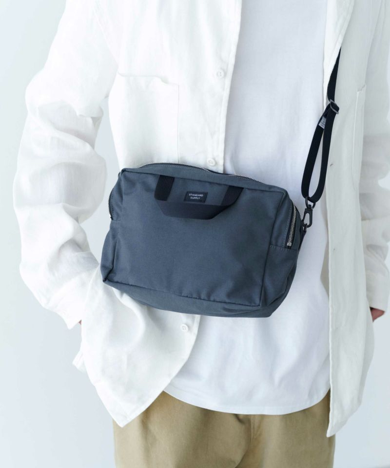 STANDARD SUPPLY 別注 2ルーム スクエアポーチ アローズ SIMPLICITY 2R SQUARE POUCH L 2ルームスクエアポーチL