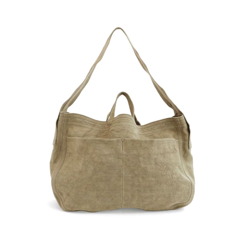 LINEN CANVAS NEWSPAPER BAG ニュースペーパーバッグ | evergreen works online store