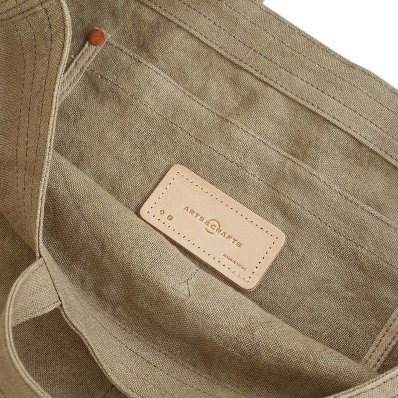 LINEN CANVAS NEWSPAPER BAG ニュースペーパーバッグ | evergreen works online store