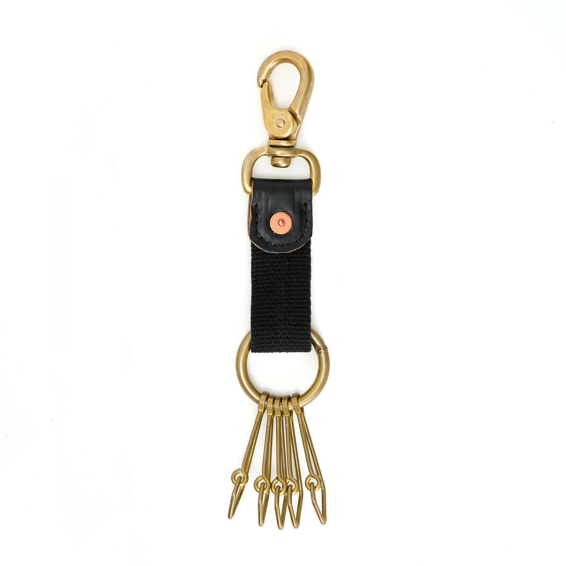 BRASS ACC 5 HOOKS KEY HOLDER 5フックスキーホルダー | evergreen