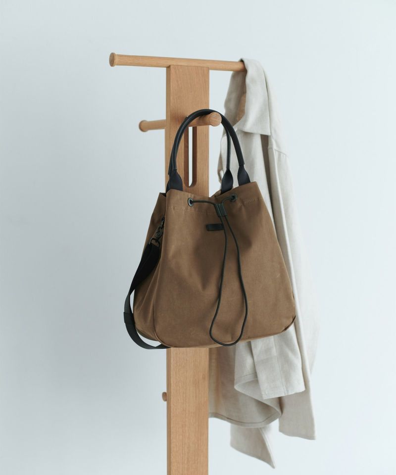 そ*う様 MIL CLOTH 2WAY DRAW STRING TOTE MIL CLOTH 2WAY DRAW STRING TOTE 2ウェイドローストリング