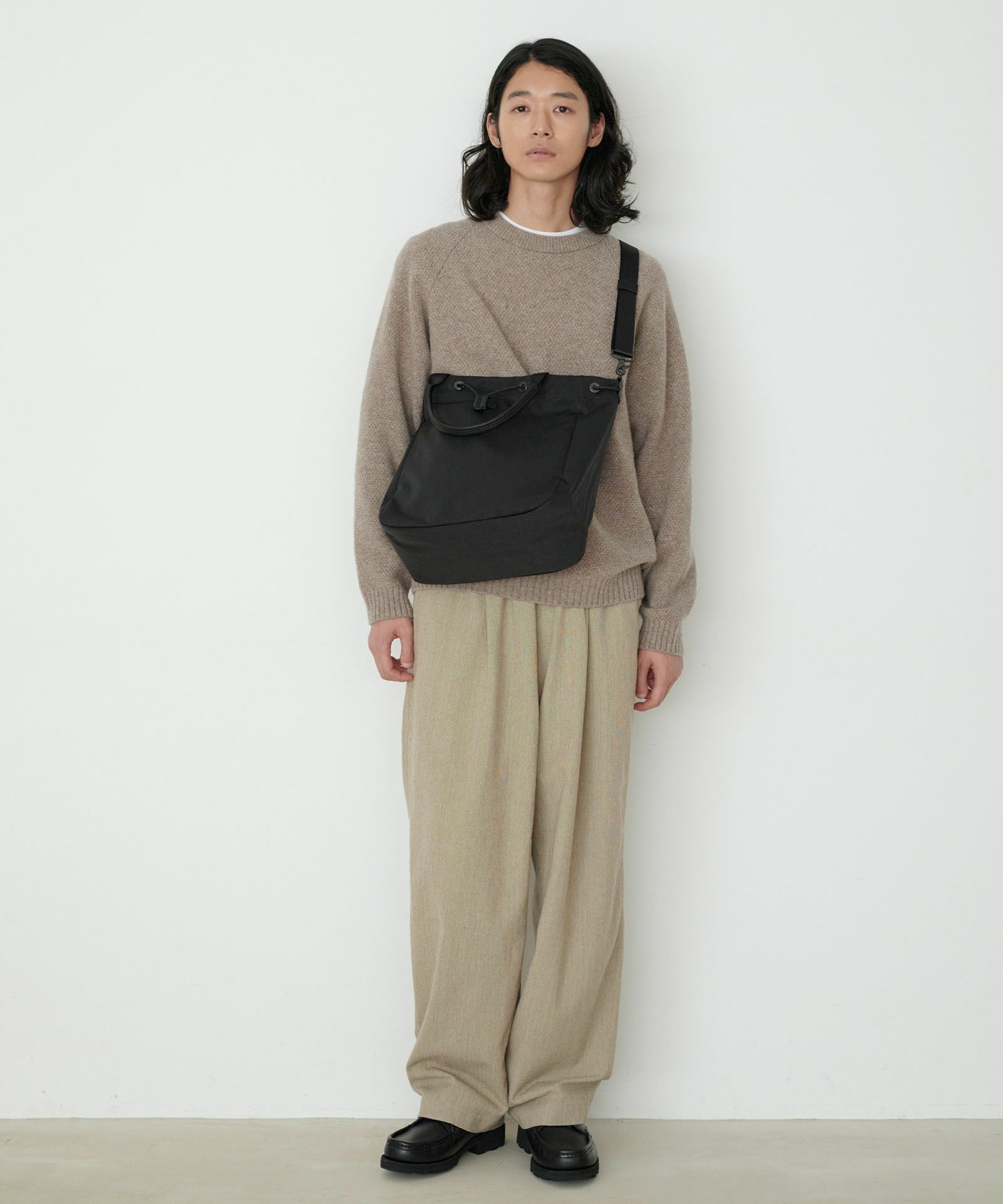 MIL CLOTH 2WAY DRAW STRING TOTE 2ウェイドローストリングトート 