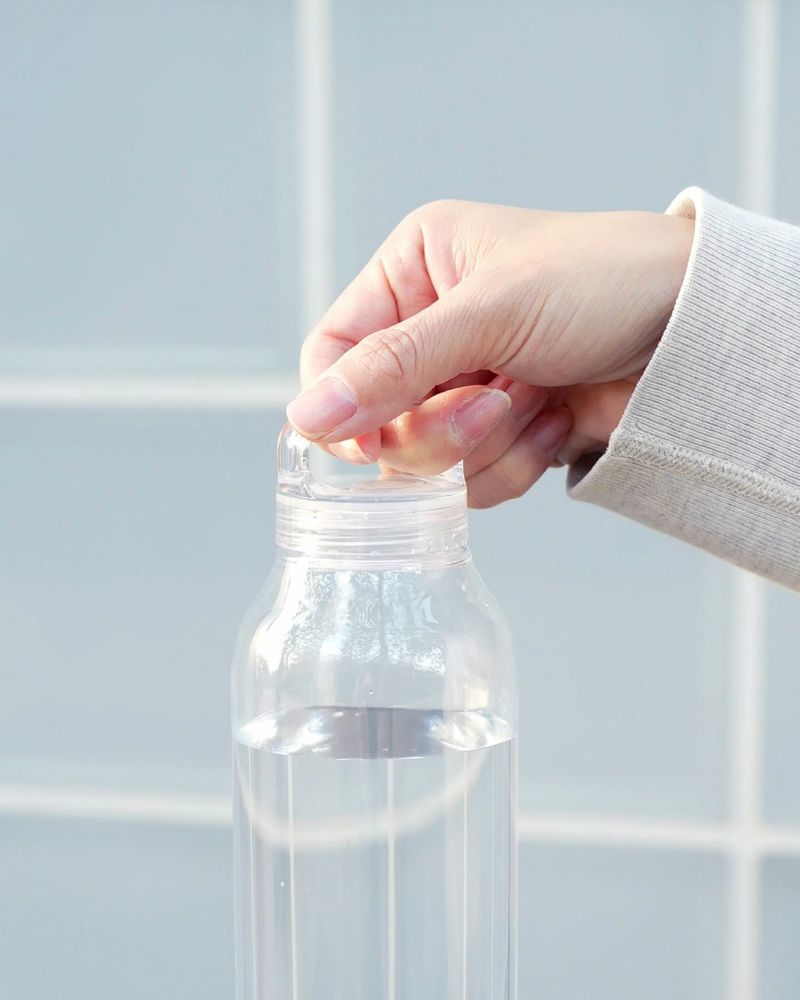 ボトルドウォーター JINDAI KINTO ウォーターボトル 500ml サークルロゴ クリア