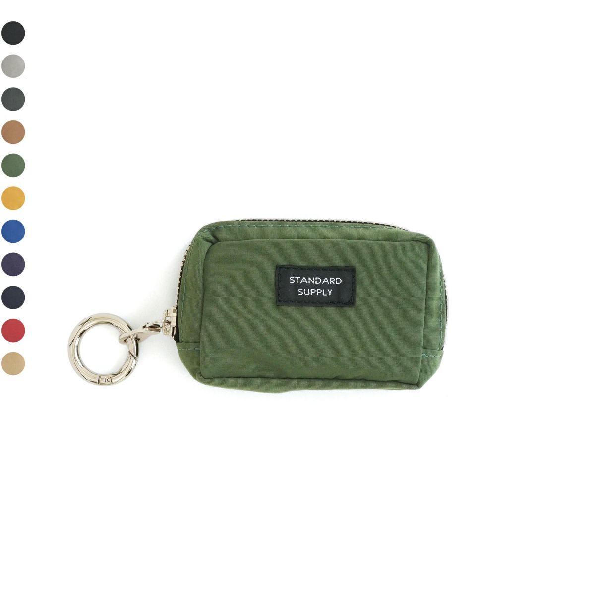 SQUARE CHARM POUCH / 11色展開