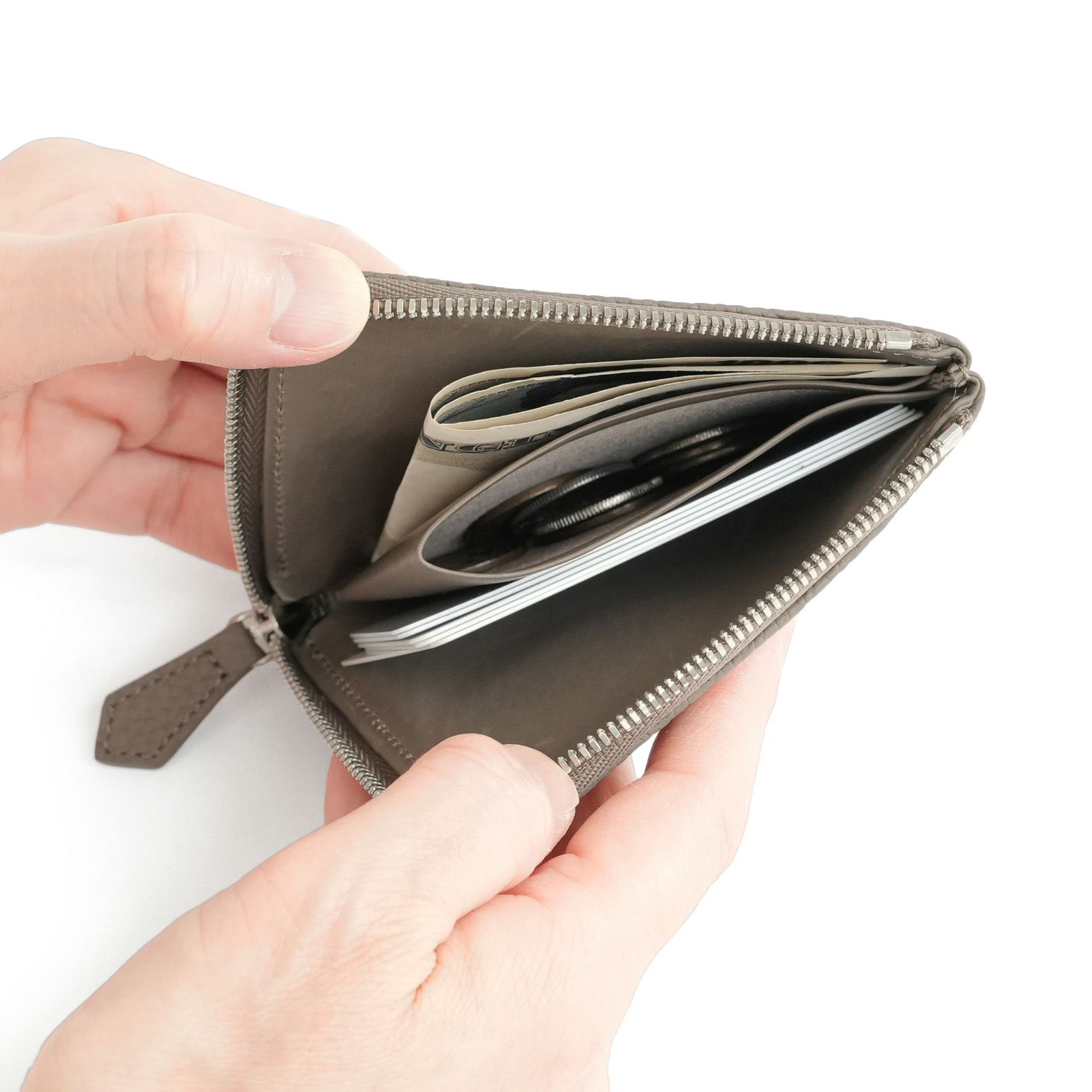GRACE L ZIP WALLET Lジップウォレット | evergreen works online store