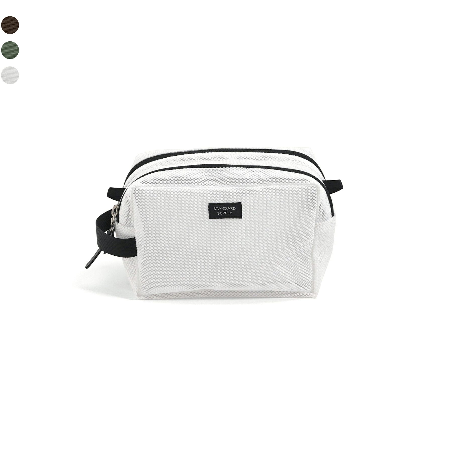 ECO STEP MESH 2R SQUARE POUCH M 2ルームスクエアポーチM | evergreen