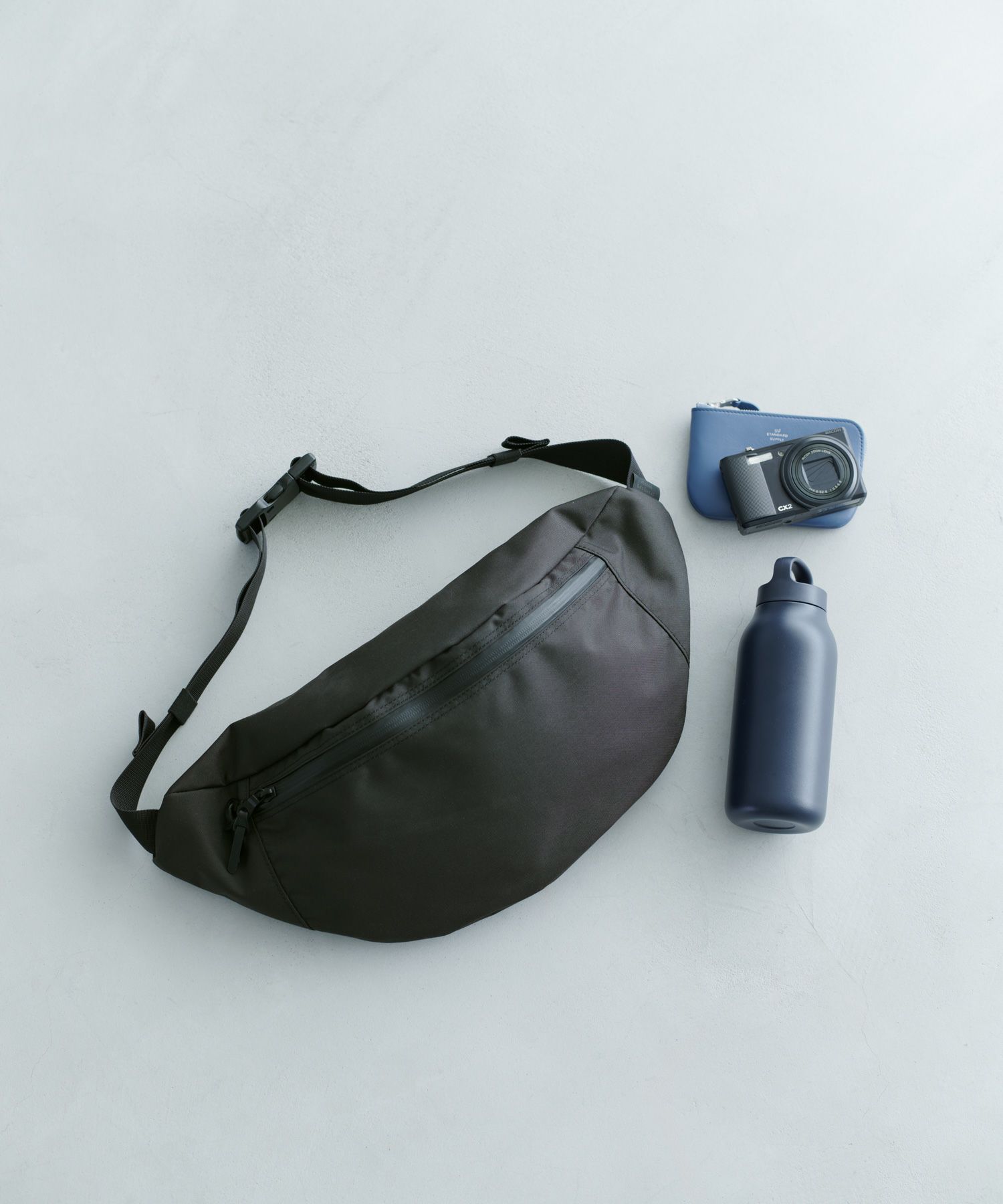 MATTE LARGE FANNY PACK ラージファニーパック | evergreen