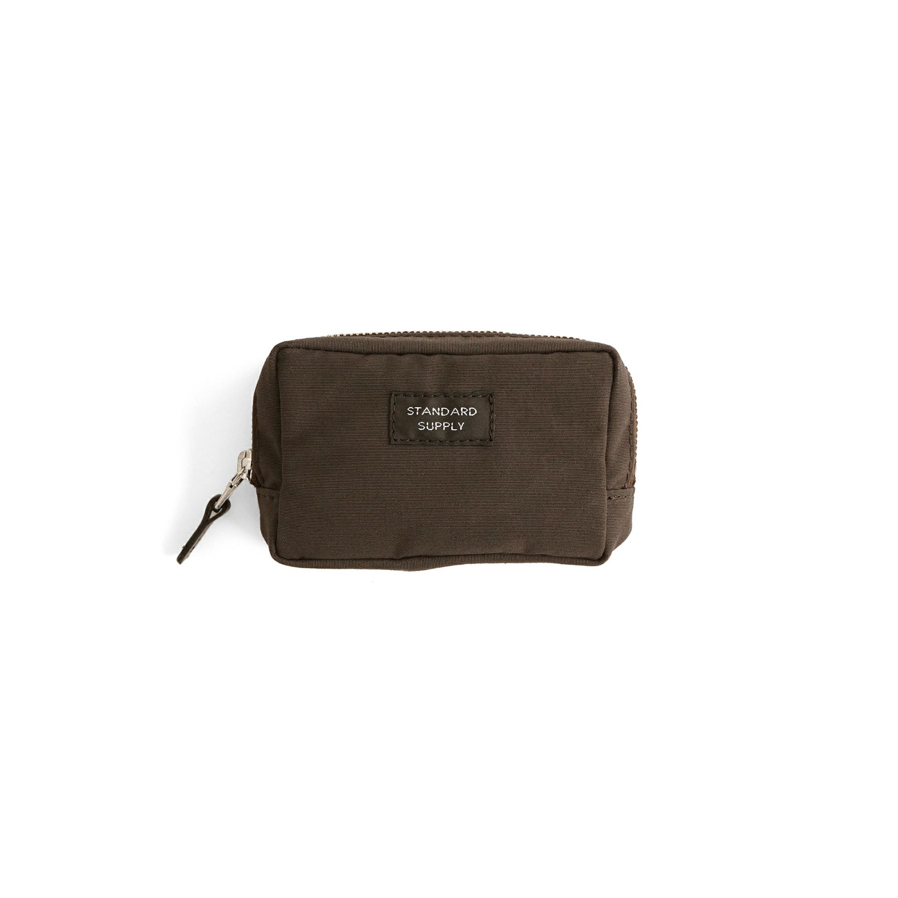 SIMPLICITY DARK BROWN EDITION SQUARE POUCH S スクエアポーチS