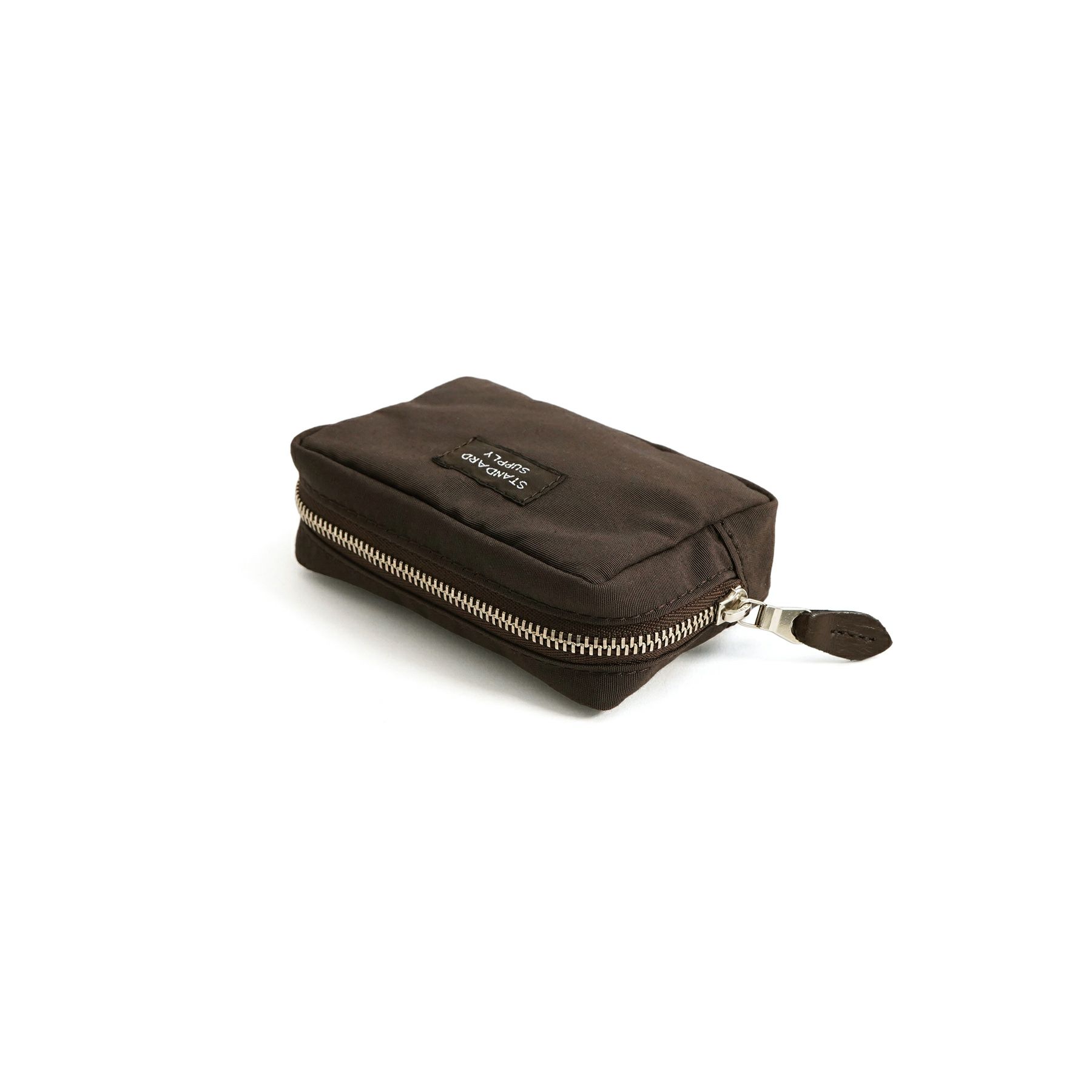 SIMPLICITY DARK BROWN EDITION SQUARE POUCH S スクエアポーチS