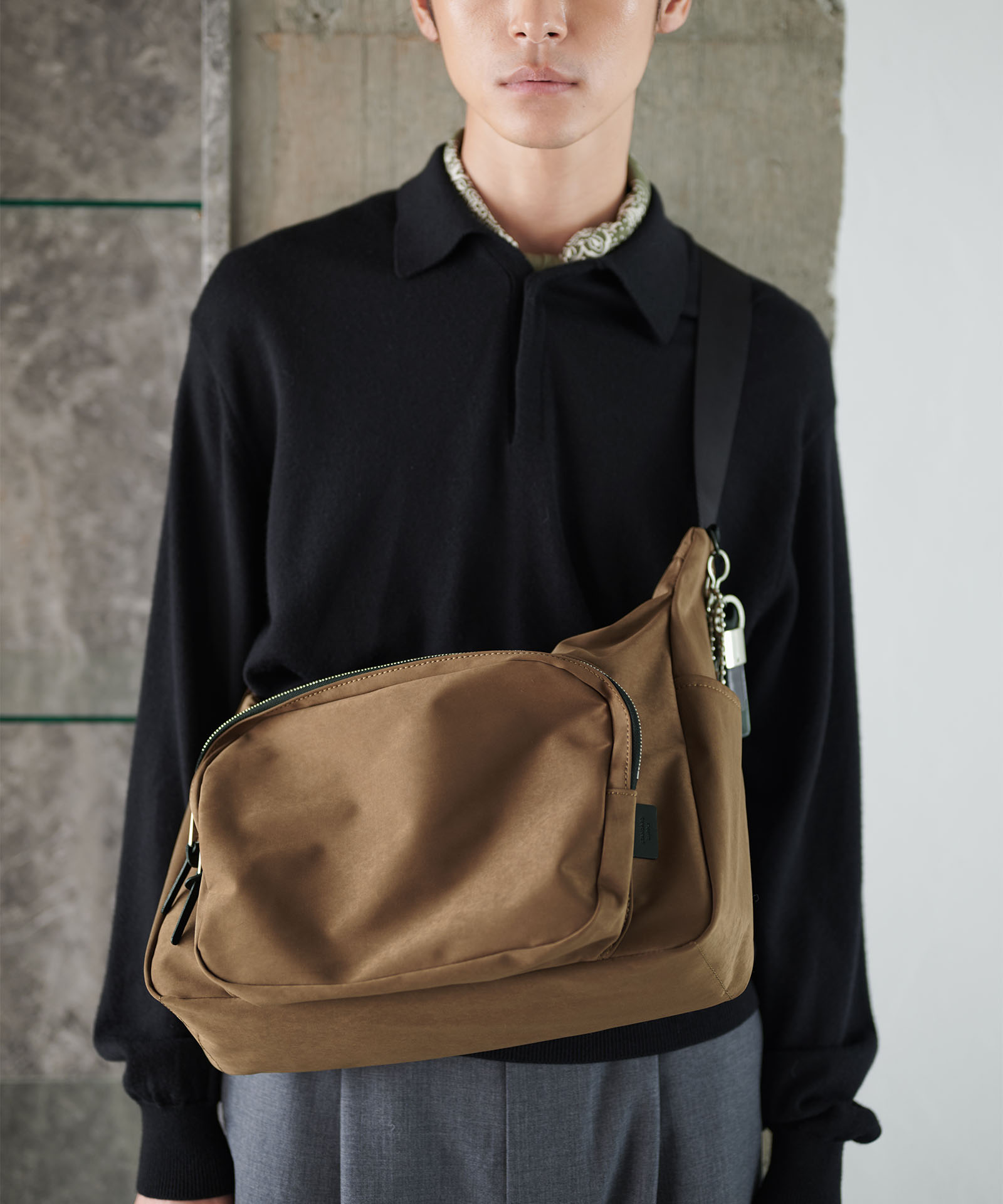 MIL CLOTH OVAL POCKET SHOULDER オーバルポケットショルダー