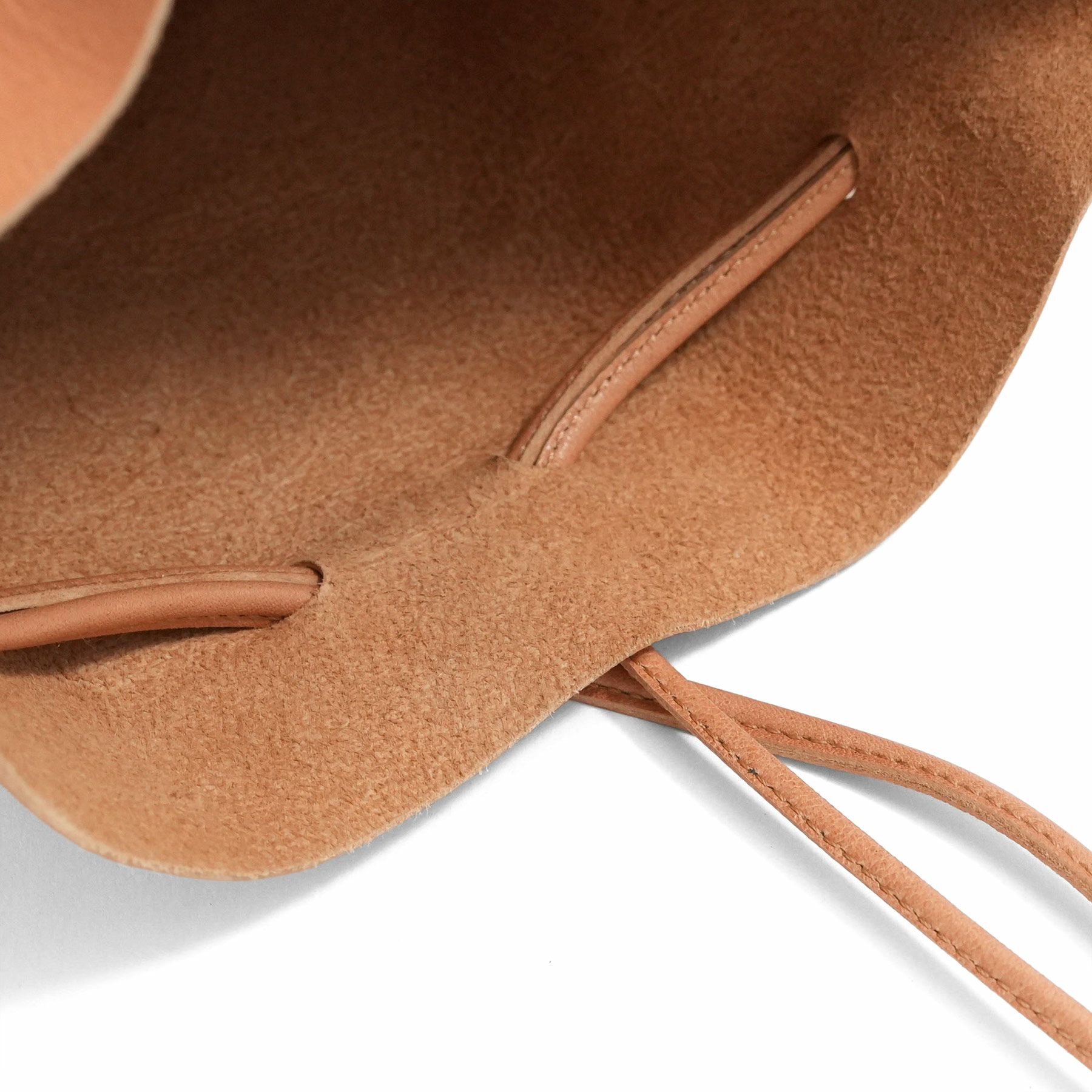 HORSE LEATHER DRAWSTRINGS POUCH S ドローストリングスポーチS